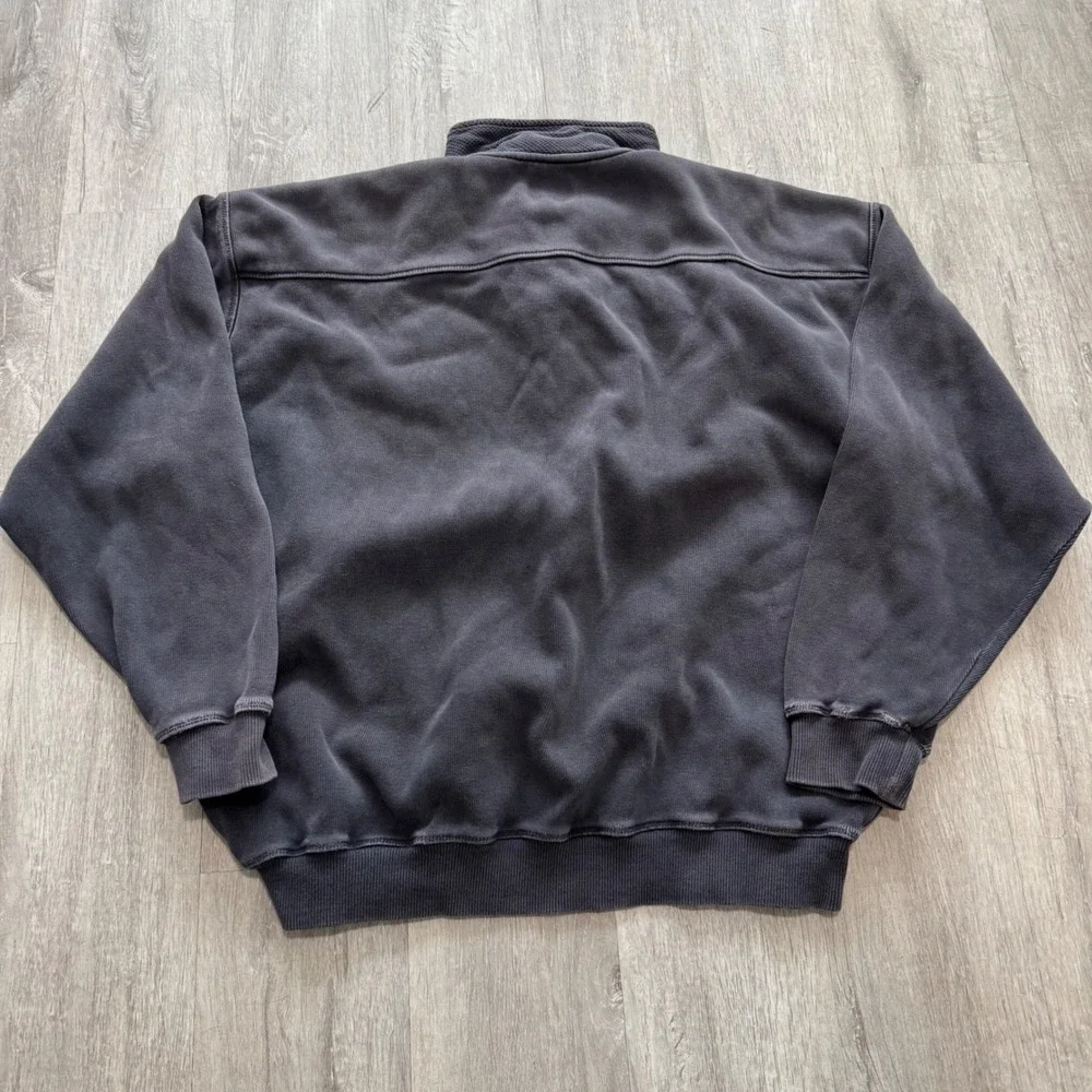 Vintage Tommy Bahama Relax Mens Medium Quarter Zip Pullover Sweatshirt Faded